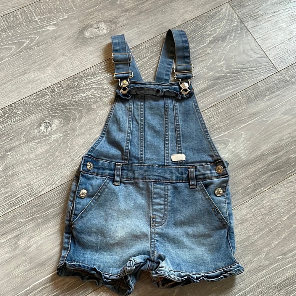 7 for all Mankind Little Girl Shortalls